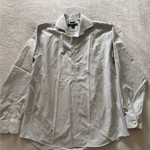 Men's Checkered Shirt - Black & White